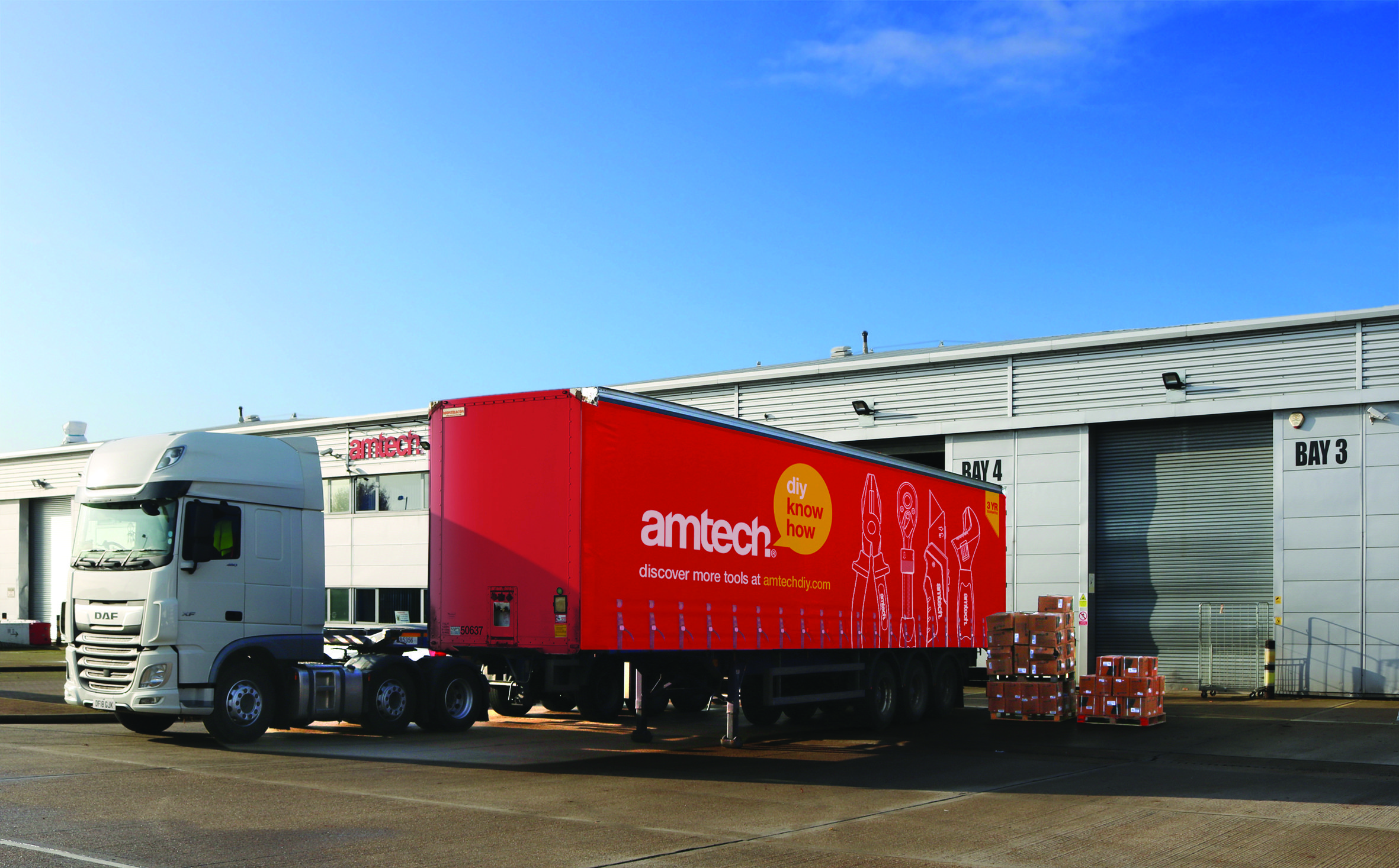 Amtech delivery lorry